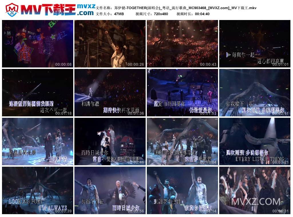 郑伊健-TOGETHER(演唱会)_粤语_流行歌曲_MC903468